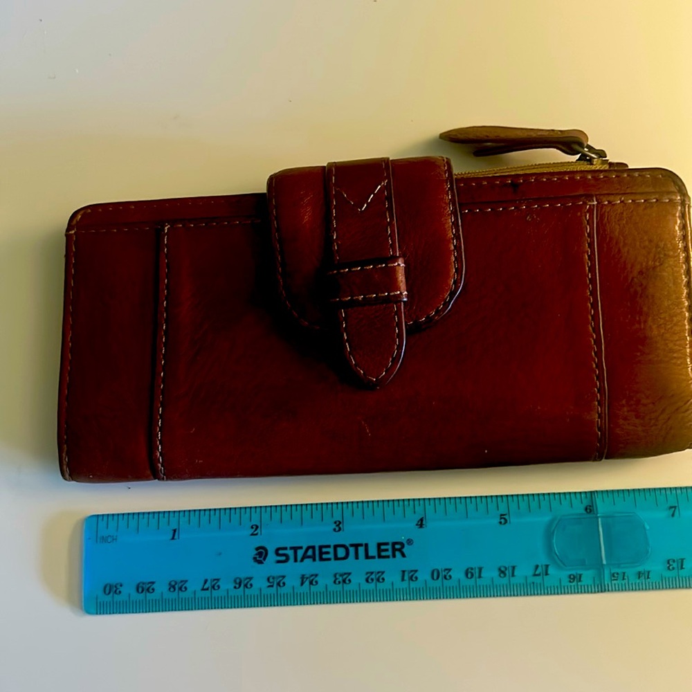 Brown Fossil Wallet